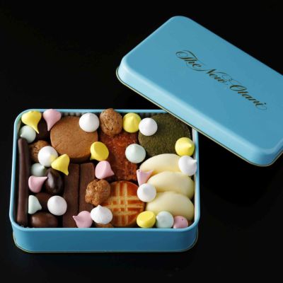 Amazon | ホテルニューオータニ チョコレート&クッキー 1缶 縦